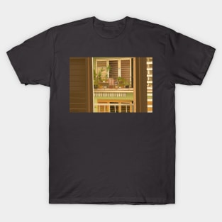 Balcony View in Cuba T-Shirt